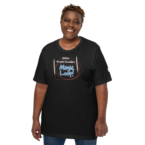 Sock Knitter's Shirt: Magic Loop, Funny Knitting Shirt